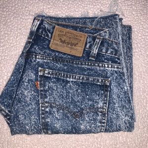 Orange tab 505 Levi’s